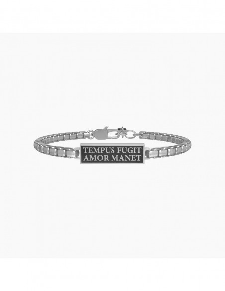 TEMPUS FUGIT AMOR MANET - Bracciale Kidult.